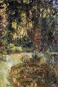 Claude Monet The Water Lily Pond at Giverny USA oil painting artist
